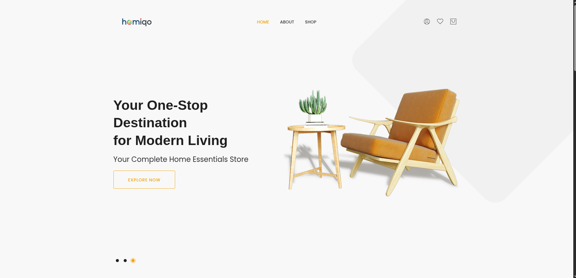 Homiqo E-commerce Platform